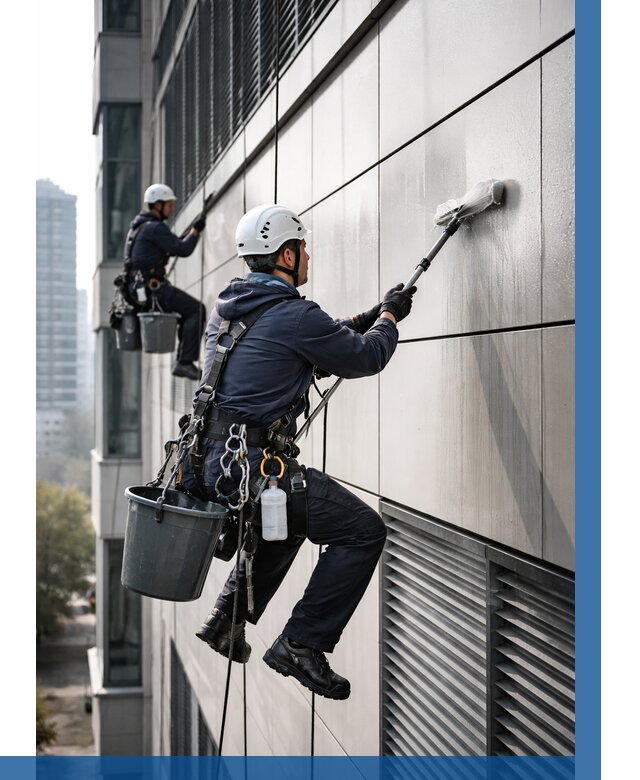 Мойка вентилируемого фасада в Азове от 257 р. | ВЫСОТНИК-Азв