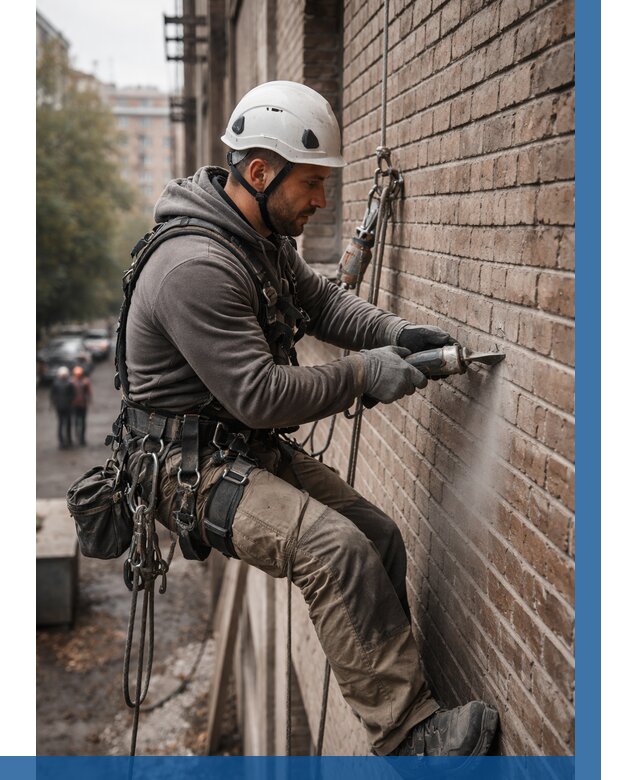 Расшивка кирпичных швов в Азове от 616 р. | ВЫСОТНИК-Азв