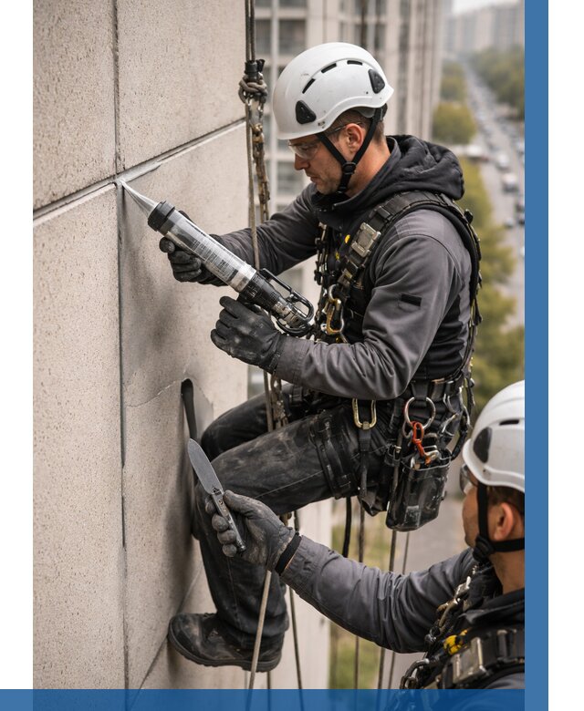 Первичная герметизация швов в Азове от 616 р. | ВЫСОТНИК-Азв