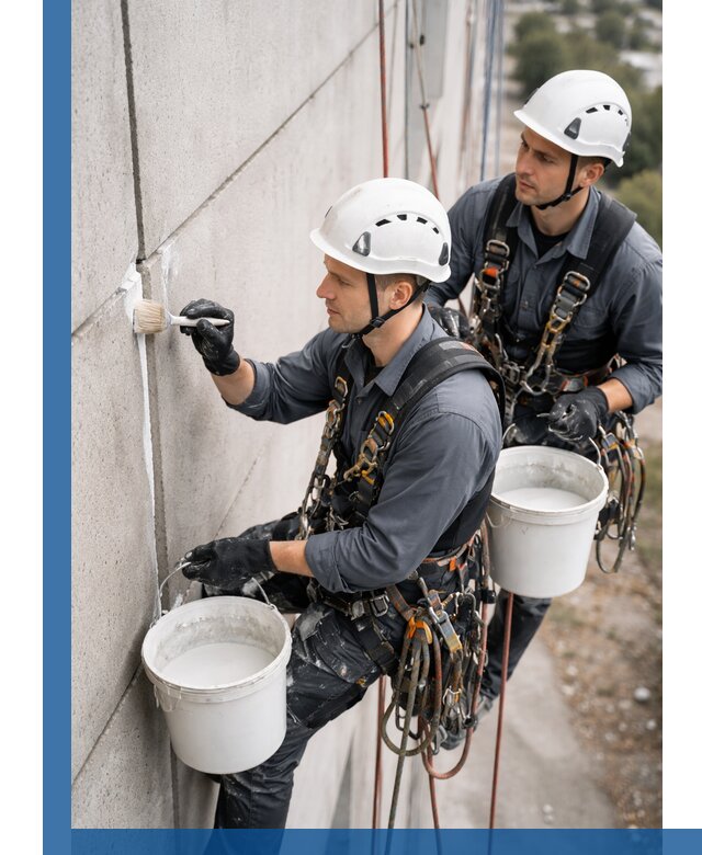 Противогрибковая обработка швов в Азове для фасадов и кровель