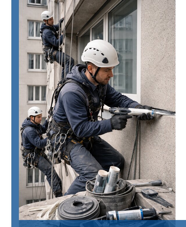 Герметизация швов лоджии в Азове профессионально и надежно