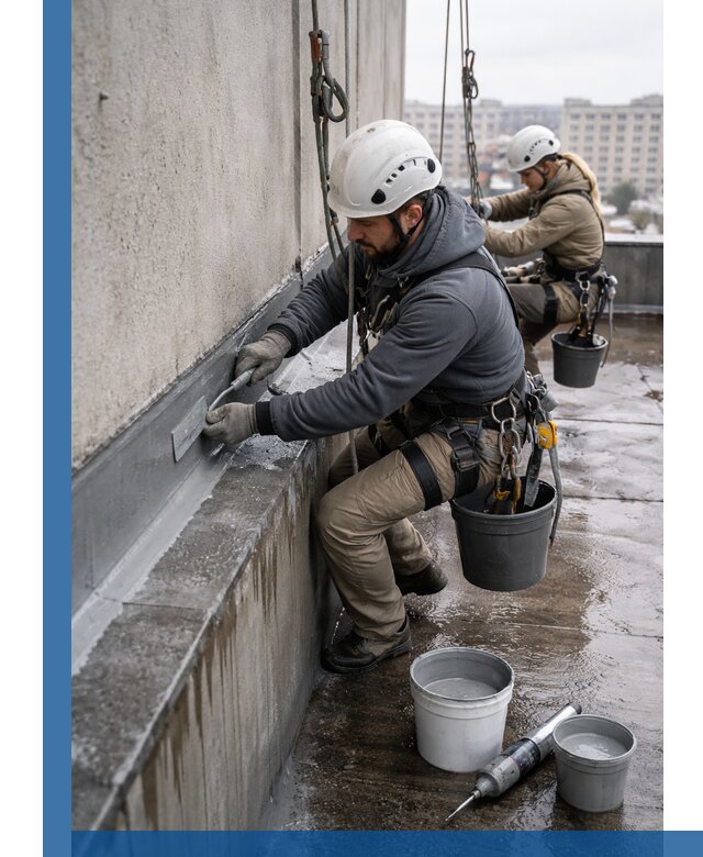 Гидроизоляция примыканий кровли в Азове, гарантия надежности