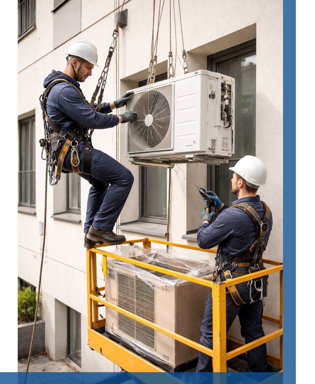 Демонтаж внешнего блока кондиционера в Азове от 3594 р. | ВЫСОТНИК-Азв