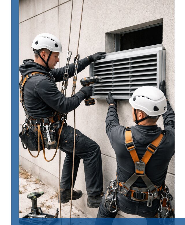 Монтаж вентиляционных решеток в Азове профессиональный сервис