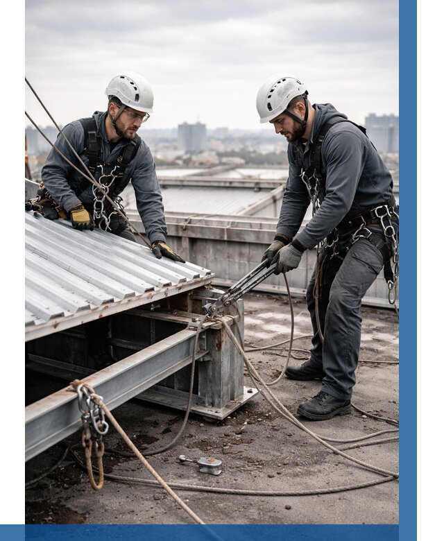 Демонтаж крышной установки в Азове от 87287 р. | ВЫСОТНИК-Азв