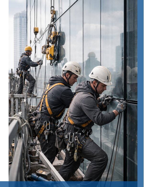 Структурное остекление фасадов в Азове от 9756 р. | ВЫСОТНИК-Азв