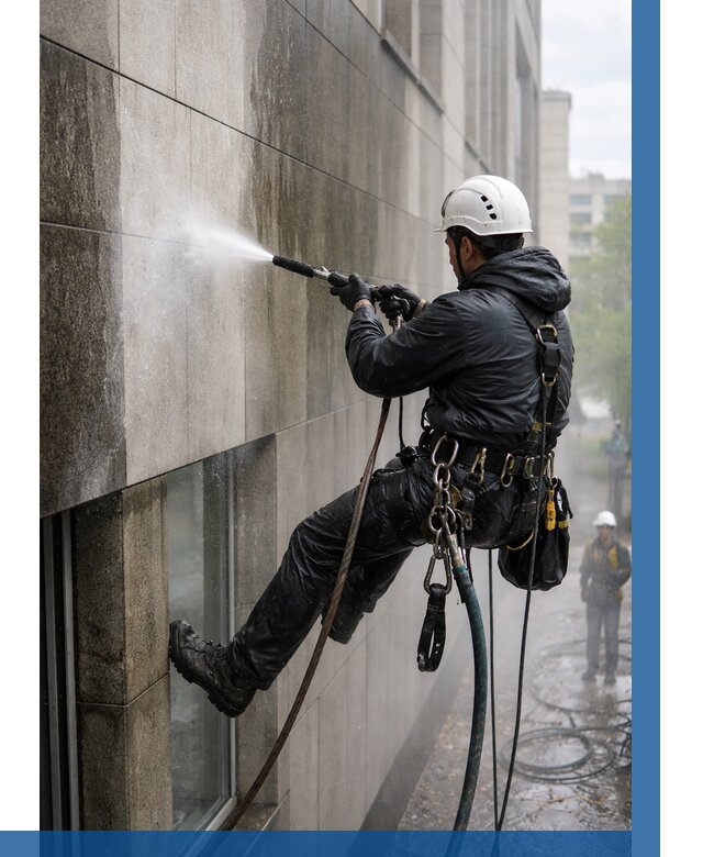 Гидроструйная очистка поверхностей в Азове от 873 р. | ВЫСОТНИК-Азв