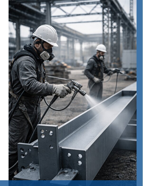 Антикорроз. обработка металлоконстр. в Азове от 462 р. | ВЫСОТНИК-Азв