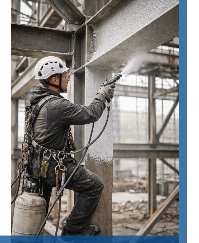 Огнезащита металлоконструкций от 770 р. | ВЫСОТНИК-Азв в Азове