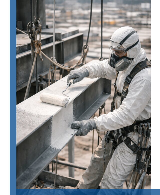 Профессиональная огнезащитная обработка металлоконструкций в Азове