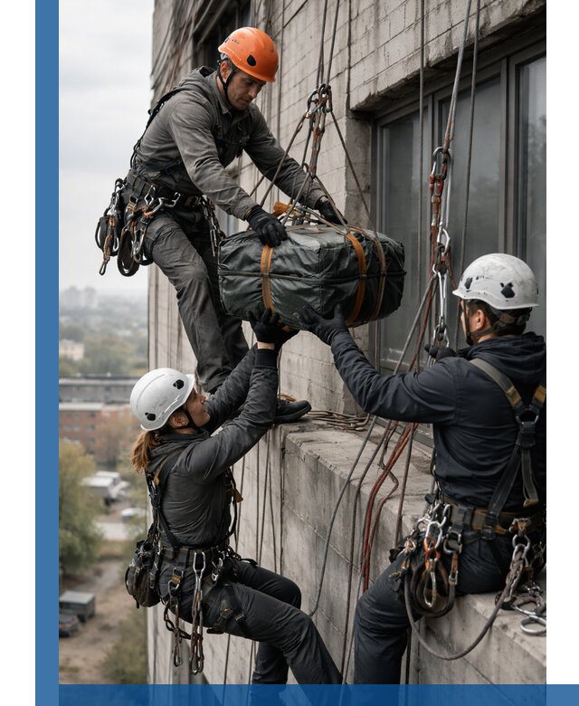 Перемещение грузов вручную в Азове профессионально и безопасно