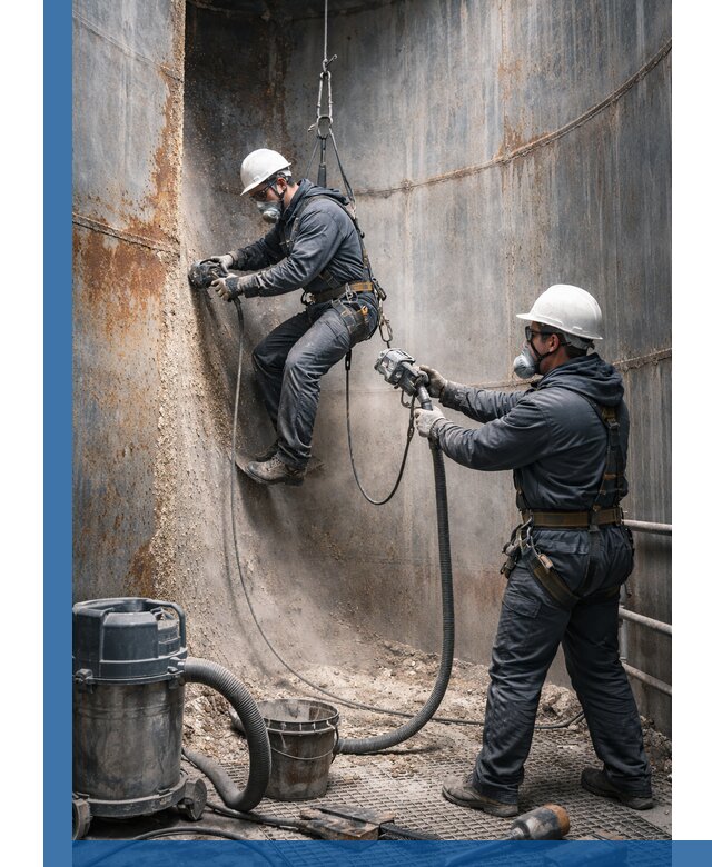 Зачистка силосов в Азове профессионально с выездом и гарантией