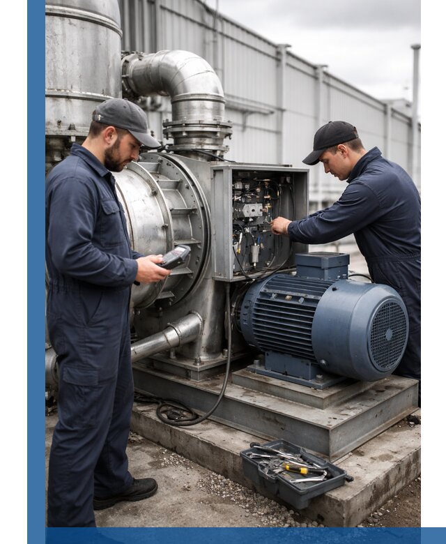 Техническое обслуживание промышленного оборудования в Азове