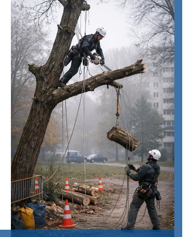 Удаление аварийных деревьев в Азове от 15404 р. | ВЫСОТНИК-Азв