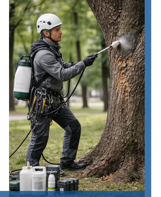 Обработка деревьев от вредителей в Азове от 4621 р. | ВЫСОТНИК-Азв