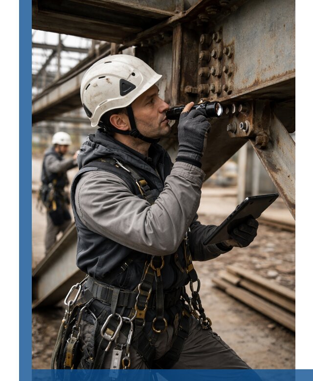 Обследование металлоконструкций и диагностика прочности в Азове