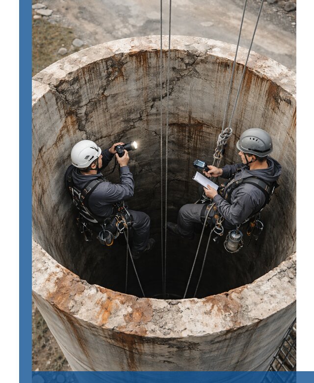 Обследование дымовой трубы: диагностика и оценка состояния в Азове